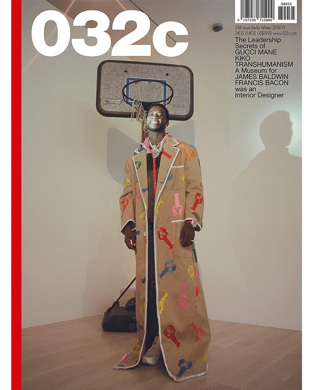 SPOTTED: Gucci Mane covers 032c Magazine in Thom Browne