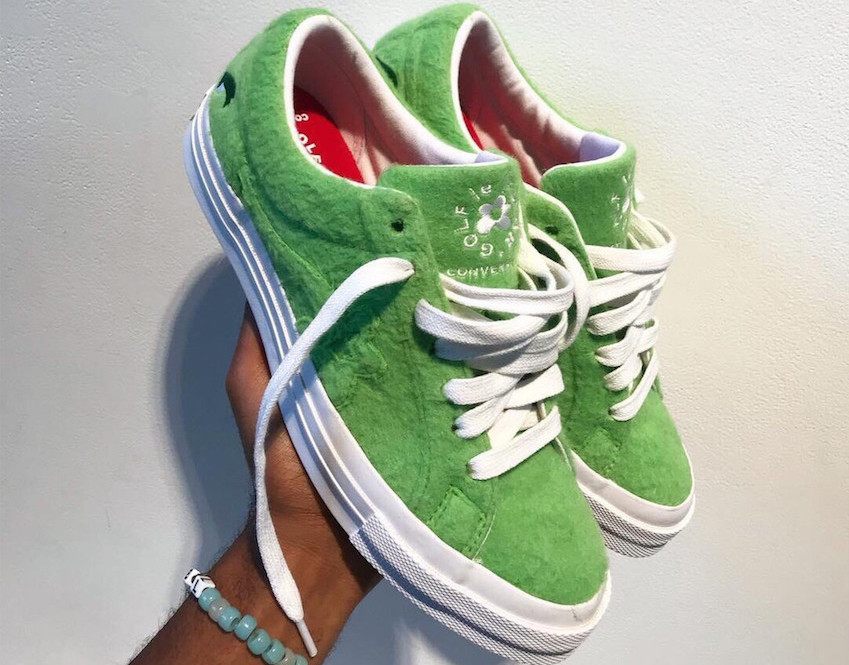 PAUSE or Skip: Tyler, the Creator’s ‘Grinch’-Inspired GOLF le FLEUR* x Converse Sneakers
