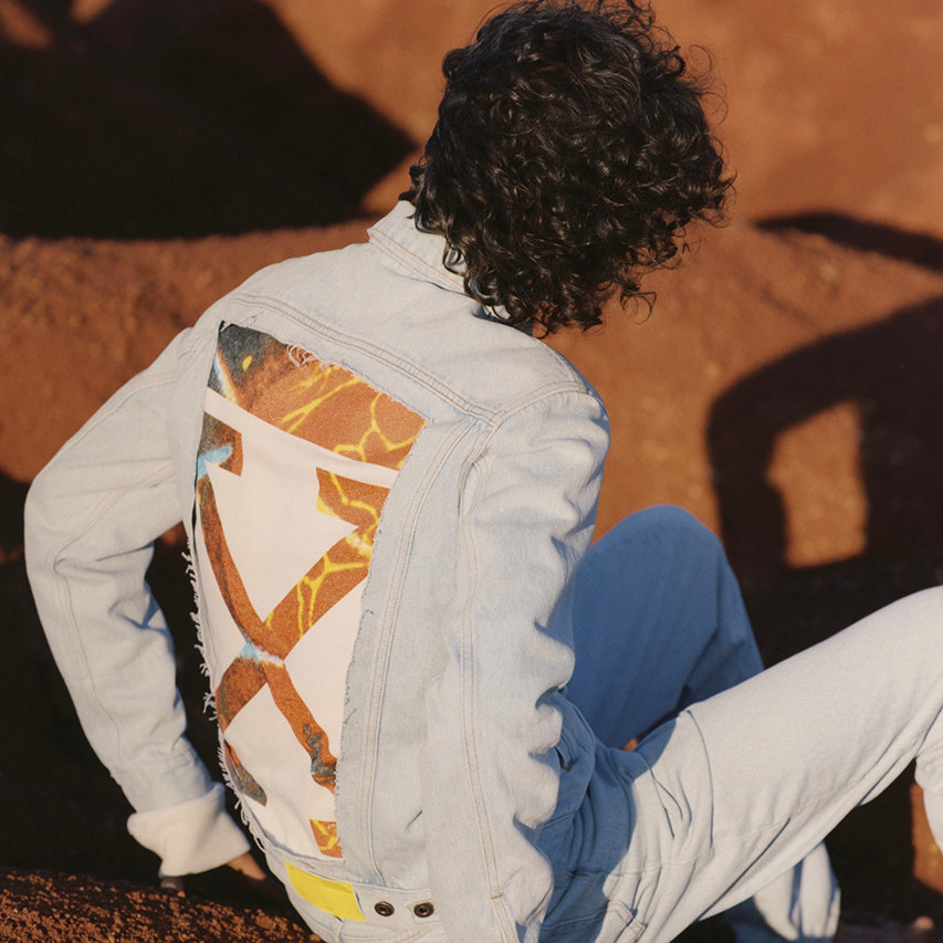 Off-White™ Highlights Cropped Cuts in Resort 2019 Denim Campaign