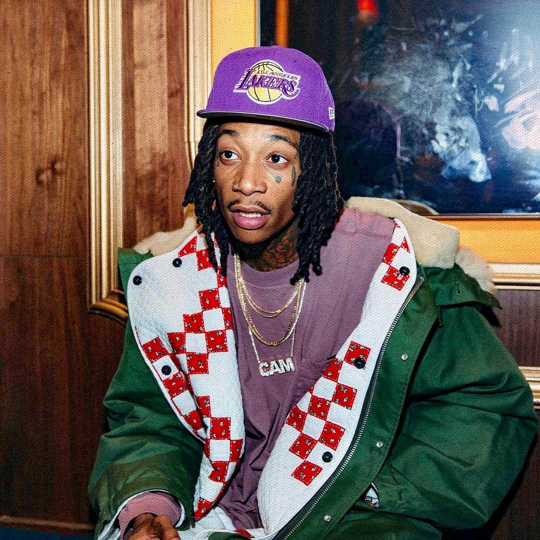 SPOTTED: Wiz Khalifa Wraps Up in Calvin Klein 205w39nyc and L.A. Lakers Merch