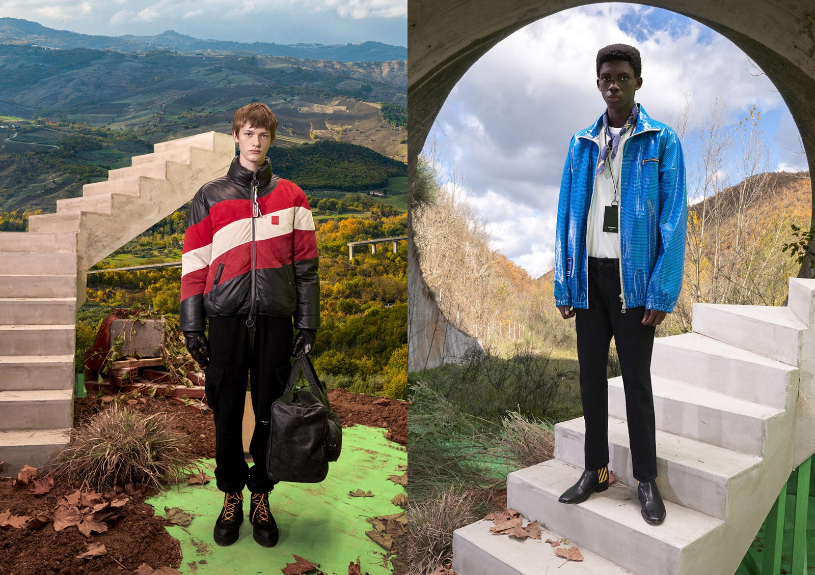 Virgil Abloh Turns to Unfinished Projects for Off-White™’s Pre Fall 2019 Imagery