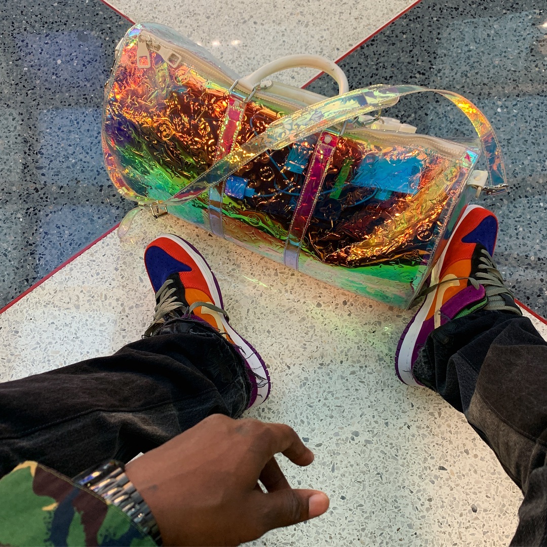 SPOTTED: Virgil Abloh Teases “Oil Spill” Louis Vuitton Bag – PAUSE Online