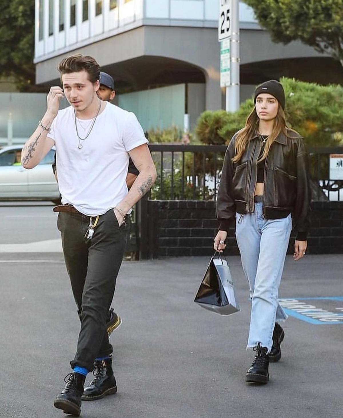 Brooklyn beckham top dr martens