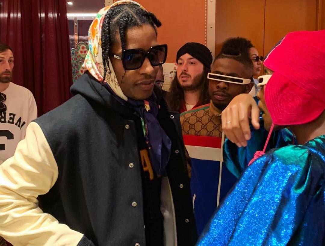 SPOTTED: ASAP Rocky Shops for Gucci in Dubai