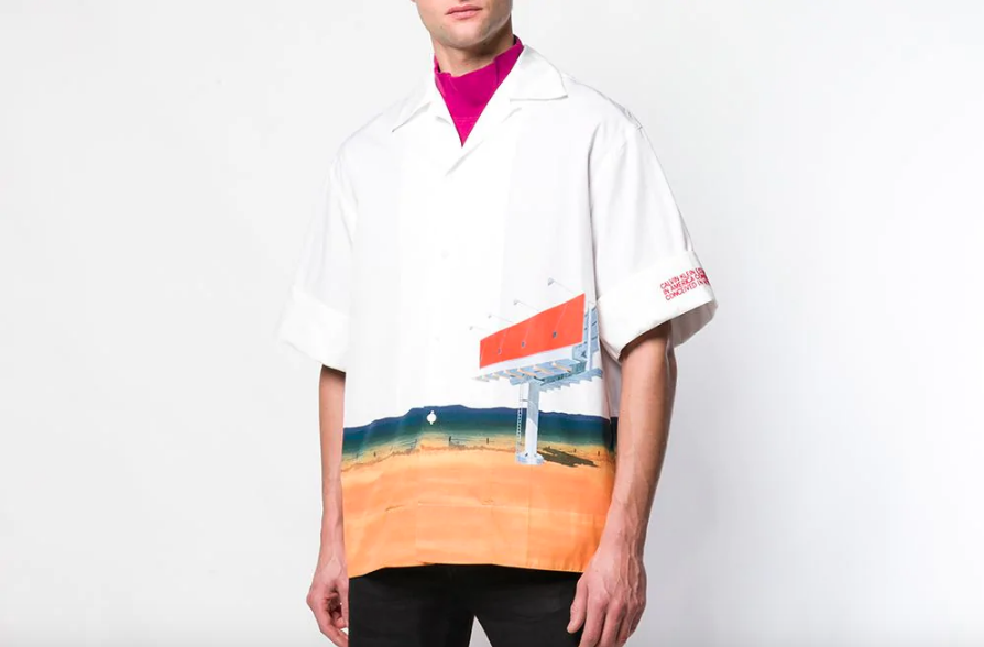 PAUSE or Skip: Calvin Klein 205W39NYC Printed Button Shirt