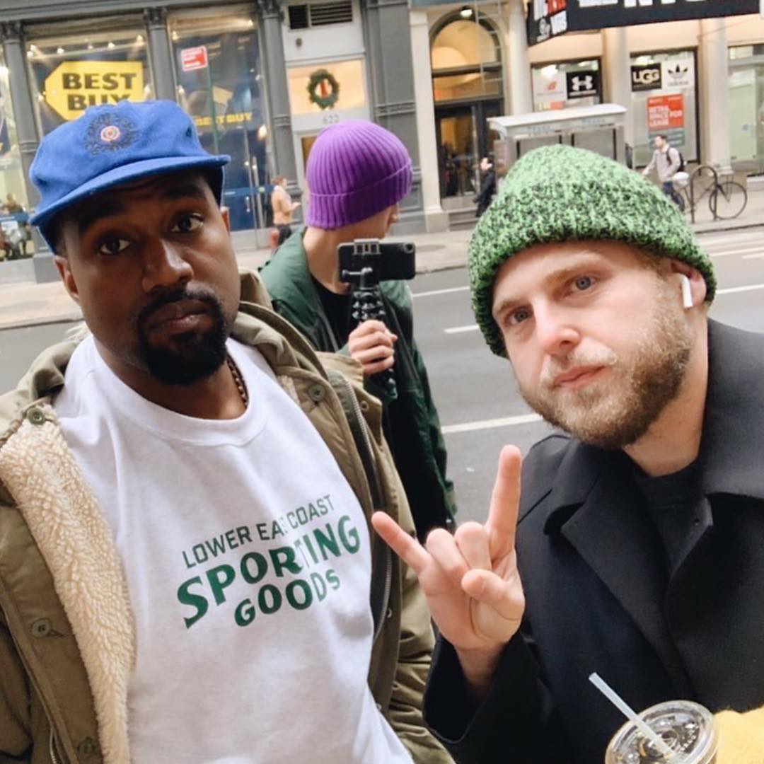 SPOTTED: Kanye West and Jonah Hill on Broadway