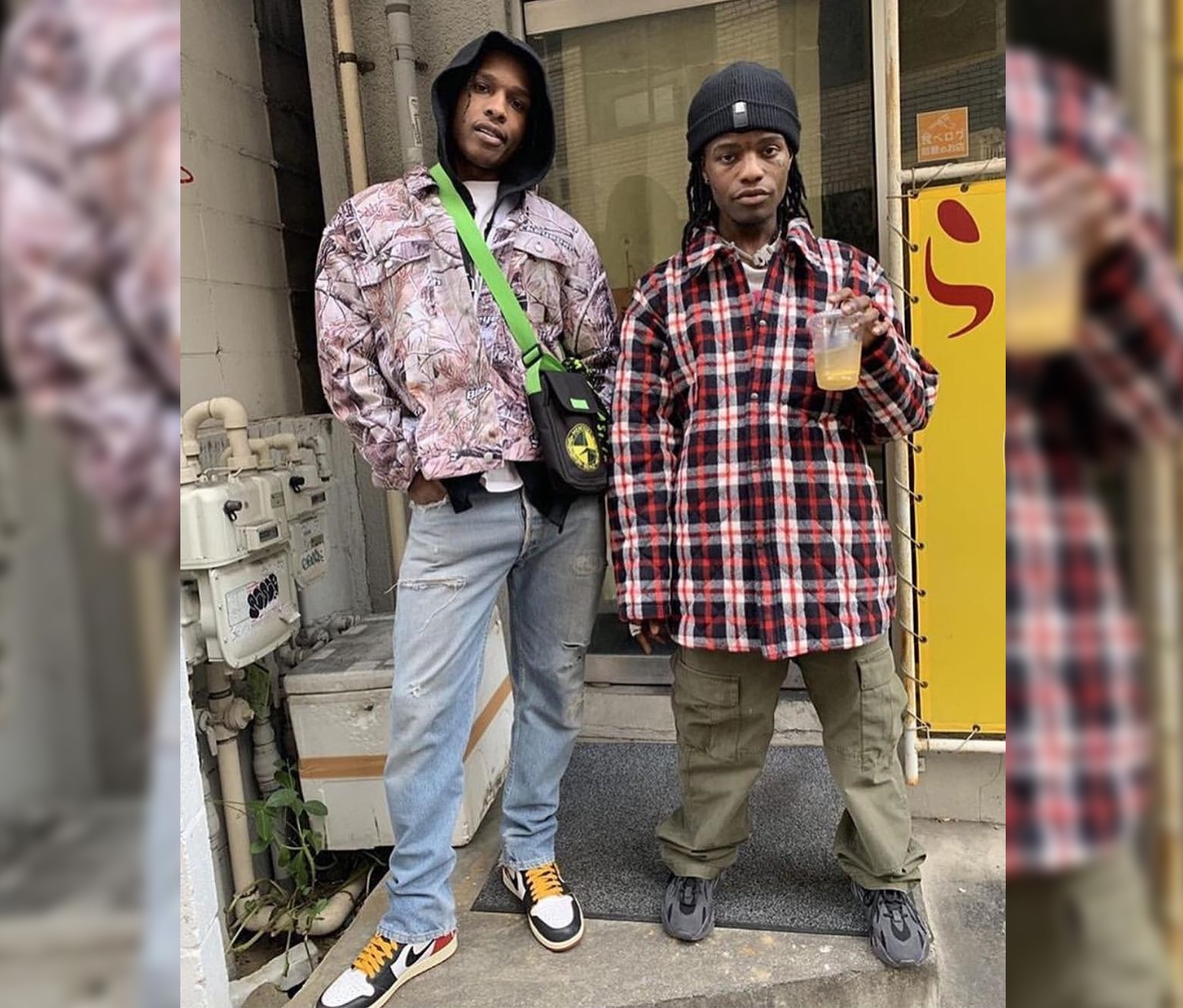SPOTTED: A$AP Rocky and Ian Connor Layer-Up for Winter