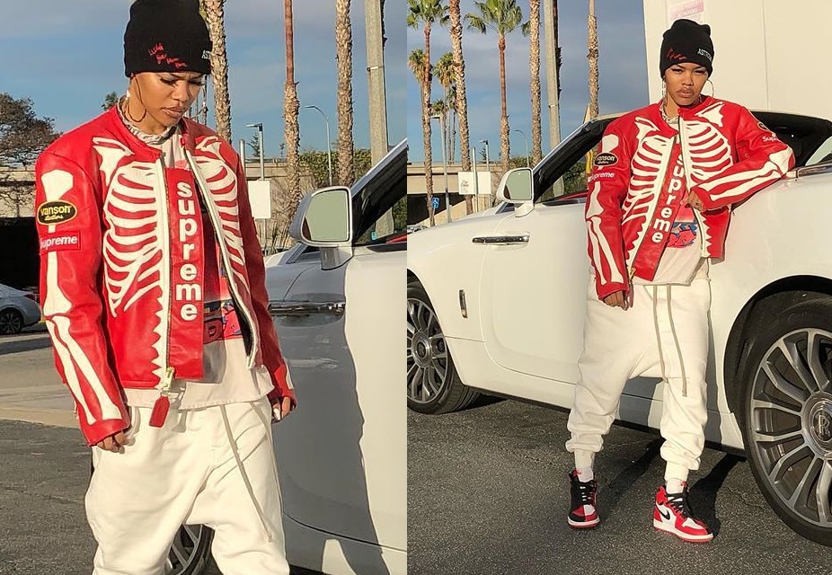 SPOTTED: Teyana Taylor Sports Supreme, Astroworld Merch and Nikes