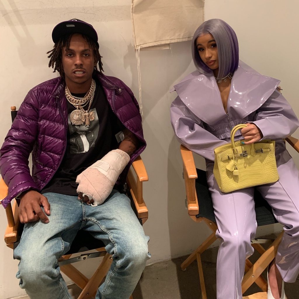SPOTTED: Rich The Kid & Cardi B in Purple Tones – PAUSE Online | Men's ...