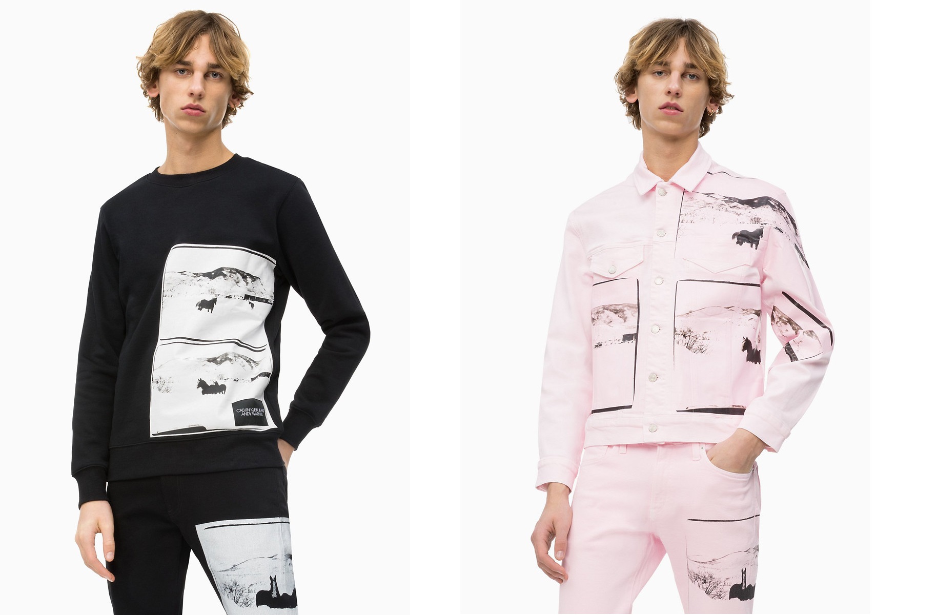 Calvin Klein Drops New Andy Warhol “Landscapes” Collection