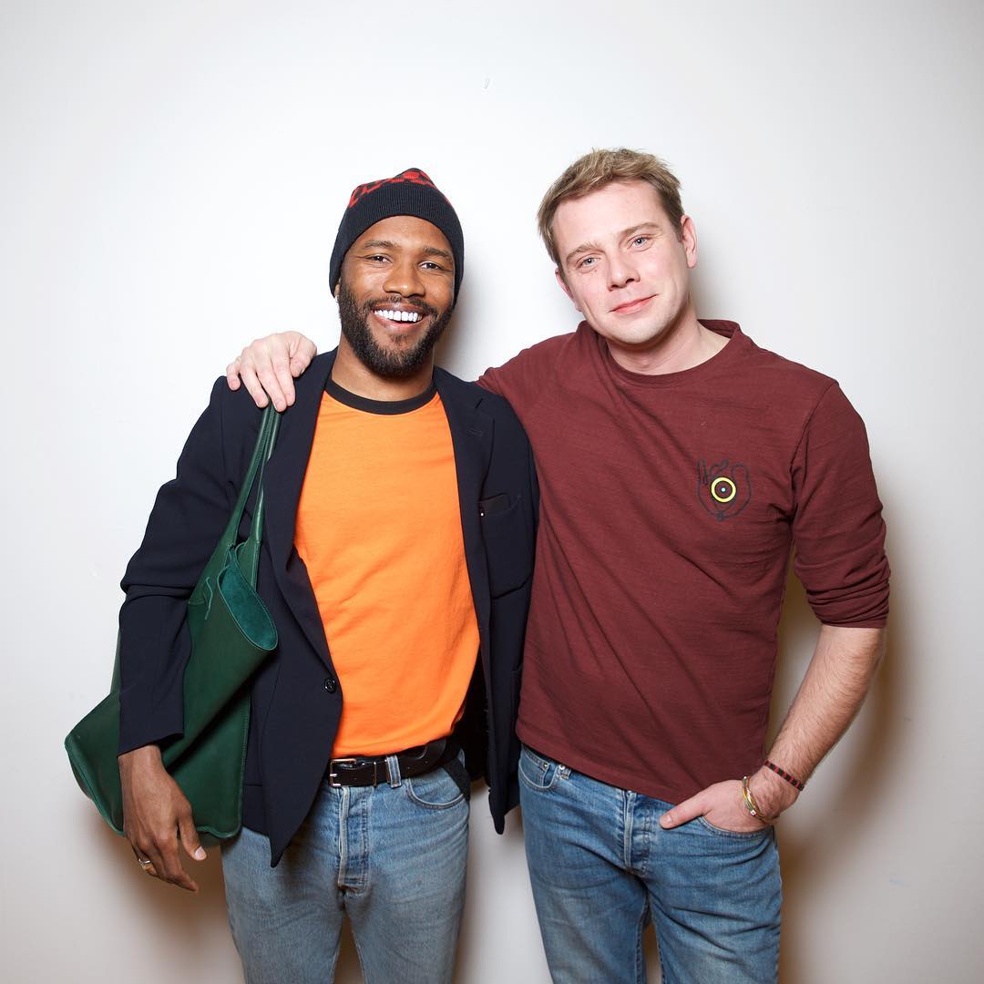 SPOTTED: Frank Ocean and Jonathan Anderson at Paris Fashion Week