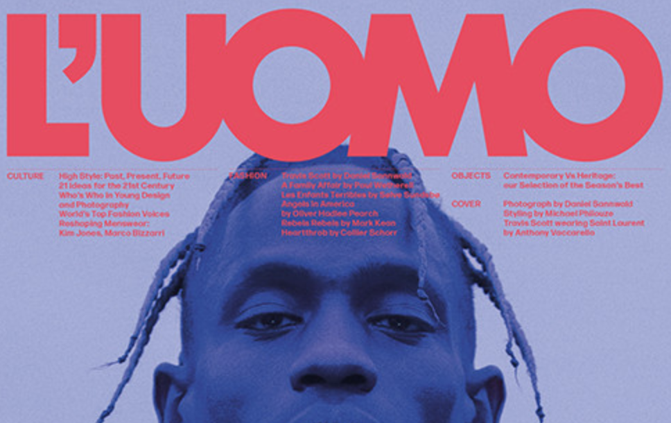 Travis Scott Covers L’Uomo Vogue’s February 2019 Issue