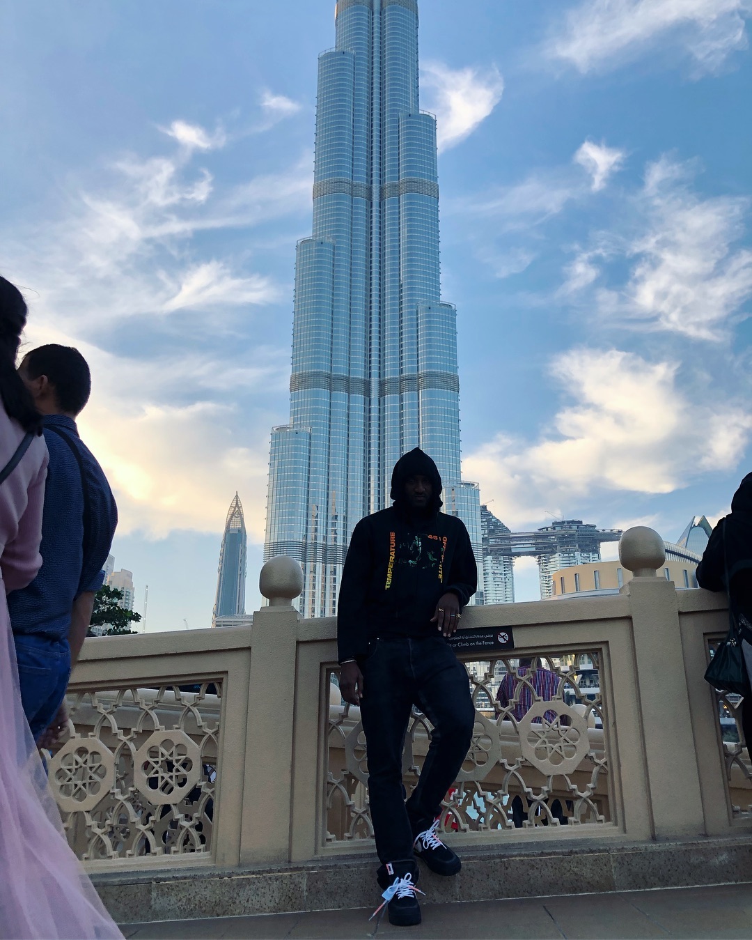 SPOTTED: Virgil Abloh Rocks Uniform All Black Look While in Dubai ...