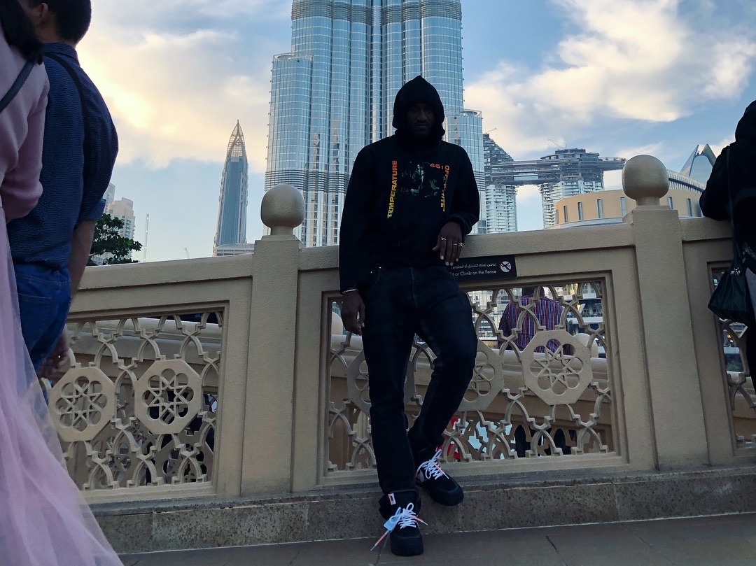 SPOTTED: Virgil Abloh Rocks Uniform All Black Look While in Dubai