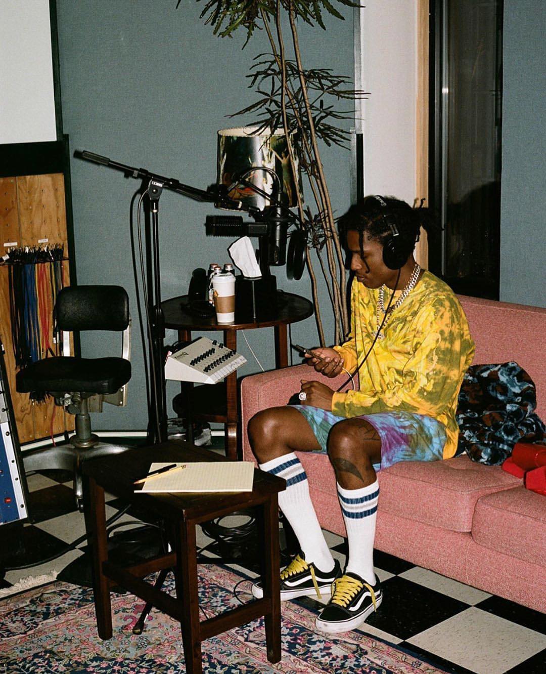 SPOTTED: A$AP Rocky Sports All-Tie-Dye Fit – PAUSE Online