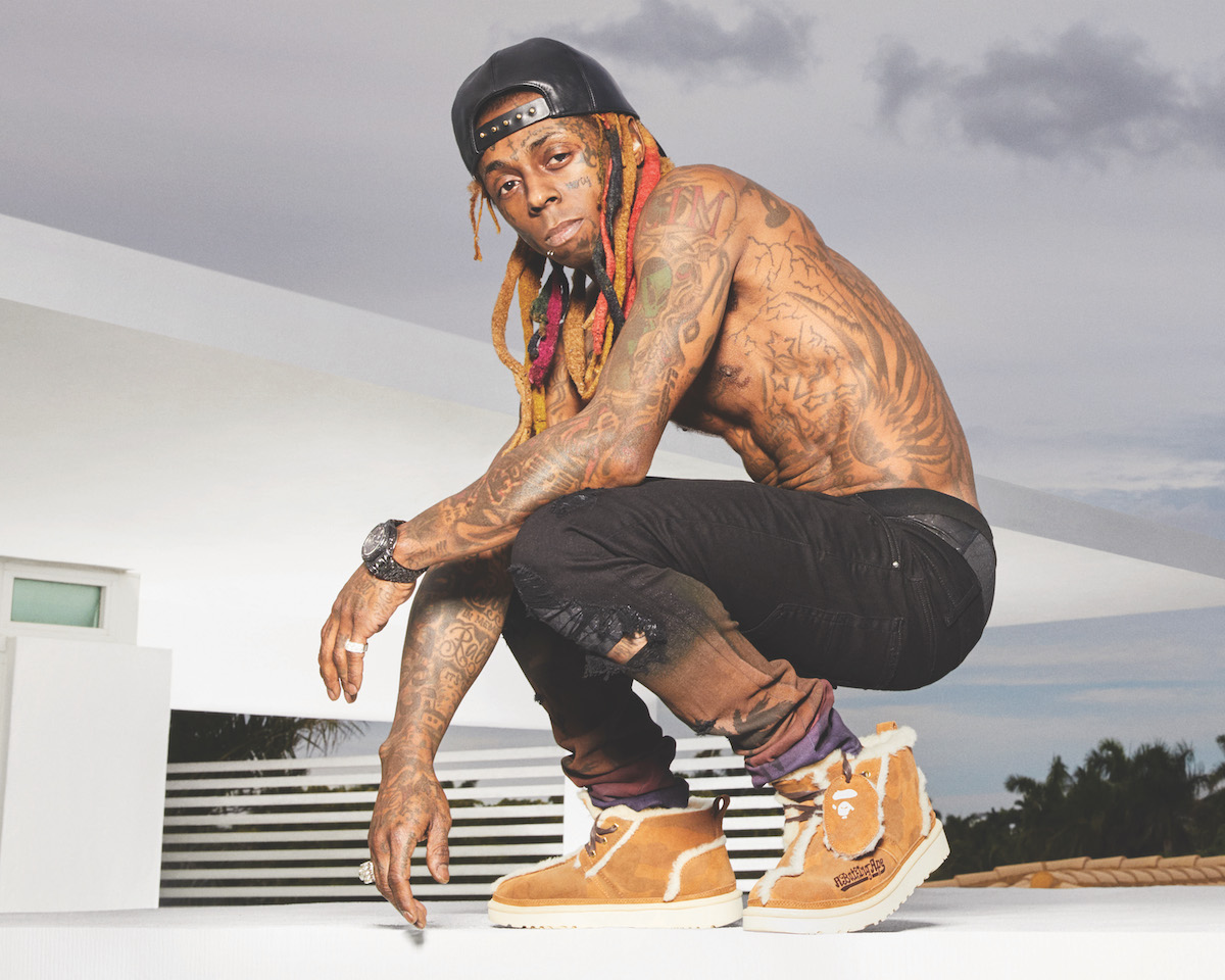 Lil Wayne Fronts UGG x BAPE’s Spring/Summer 2019 Campaign