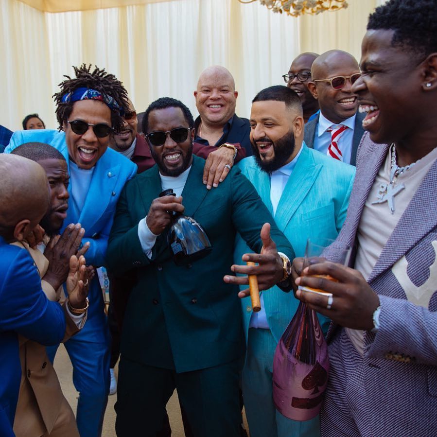 SPOTTED: Jay Z, Diddy, DJ Khaled, Kevin Hart and More Go Formal to Pre-Grammy Brunch