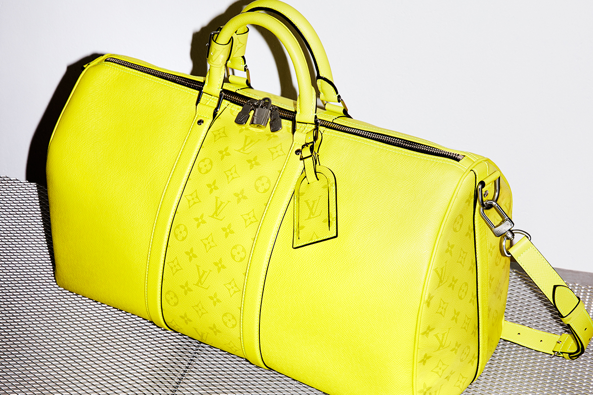 Louis Vuitton, Bags, Louis Vuitton Keepall 45 Fluo Neon Yellow Runway
