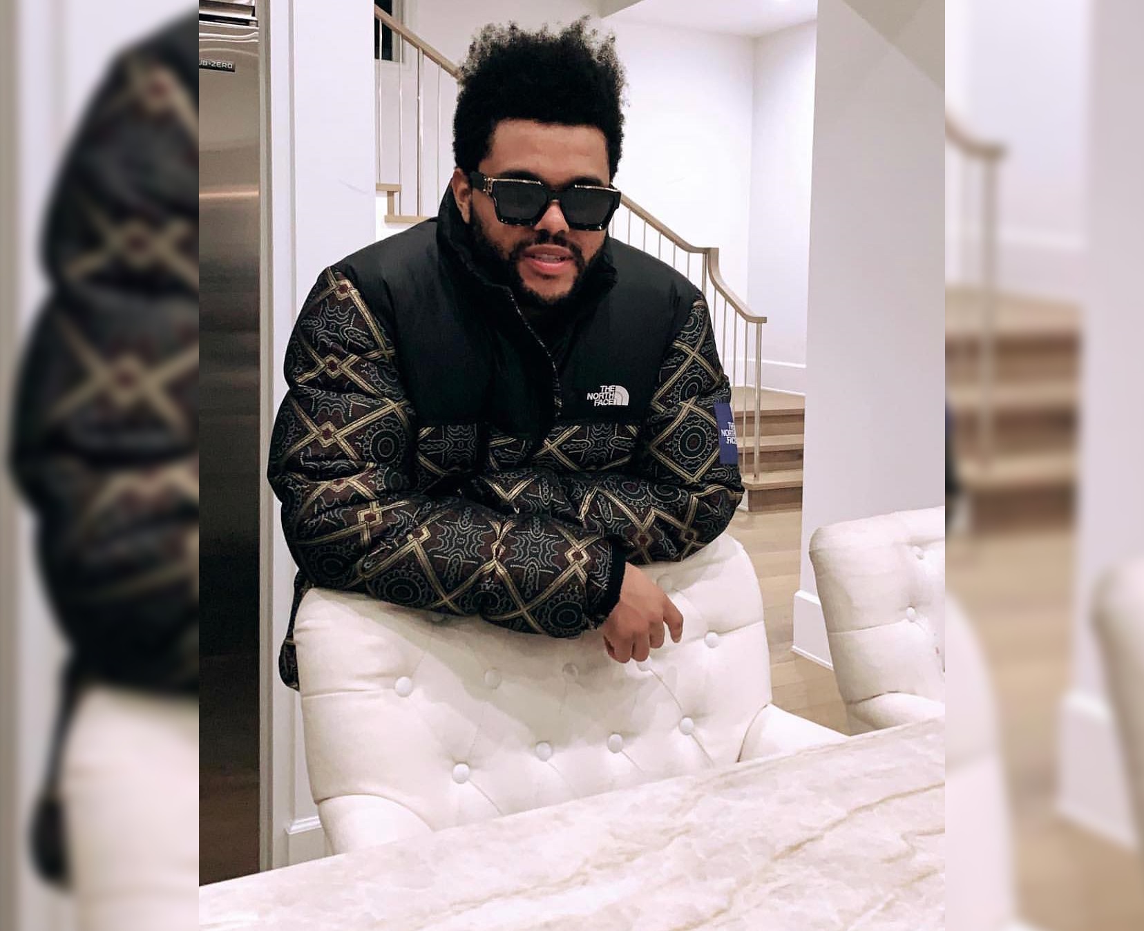 SPOTTED: The Weeknd Flexes in Louis Vuitton and The North Face