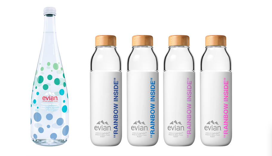 Evian Release Their Virgil Abloh-Designed Water Bottles