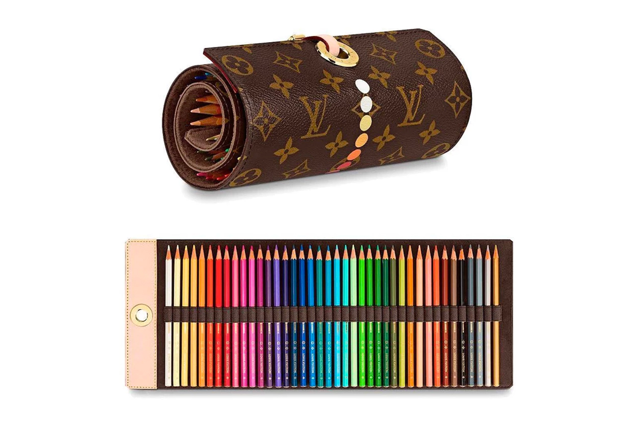 Louis Vuitton Unveils Leather Colouring Pencil Roll