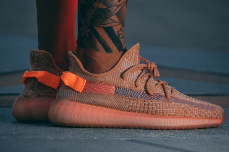 Yeezy boost 350 store clay on feet