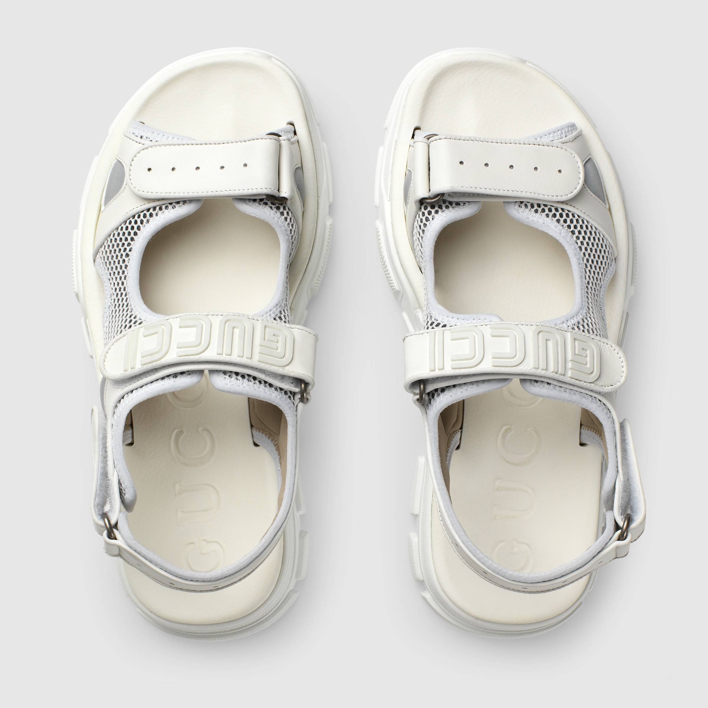 PAUSE or Skip: Gucci’s Leather and Mesh Sandal