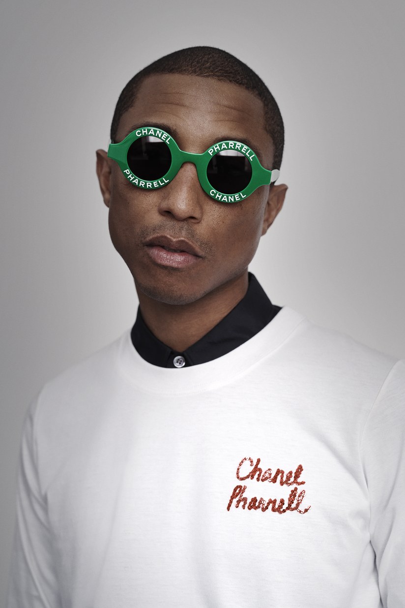 Pharrell Teases New Chanel Collection in GQ France