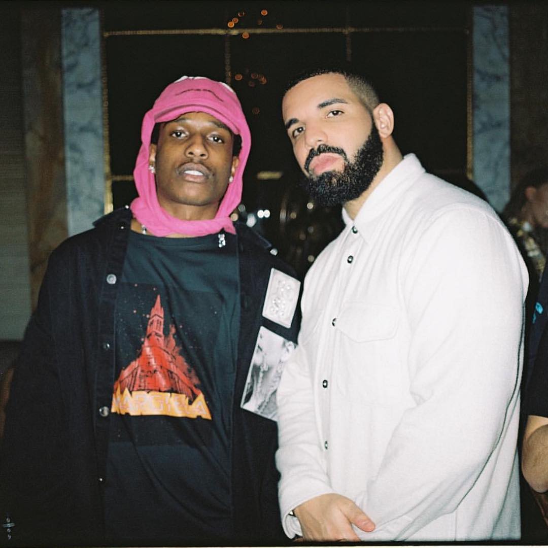 SPOTTED: Drake & ASAP Rocky in Raf Simons & Maison Margiela