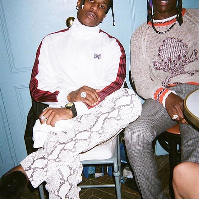 Asap rocky clearance needles pants