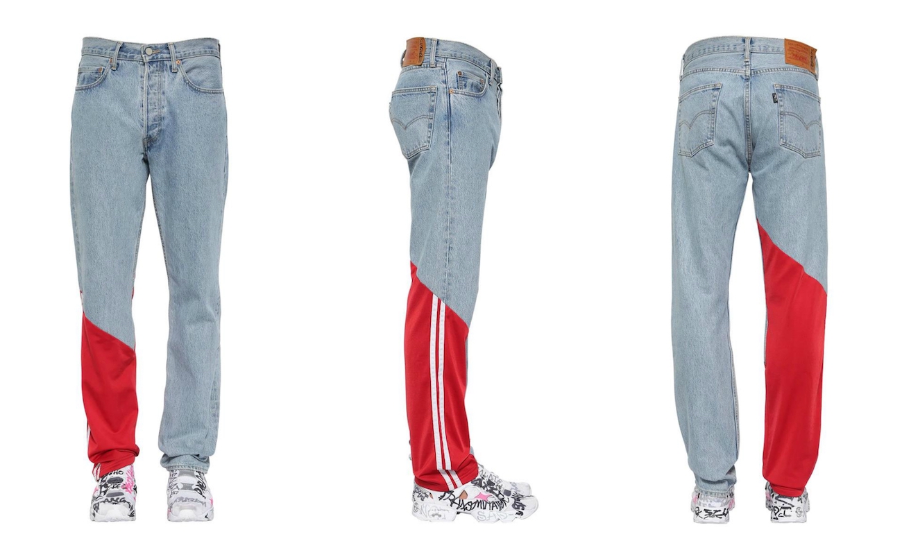Vetements & Levi Join Forces to Unveil Reworked Denim Jeans