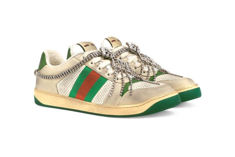 gucci sneakers with chains