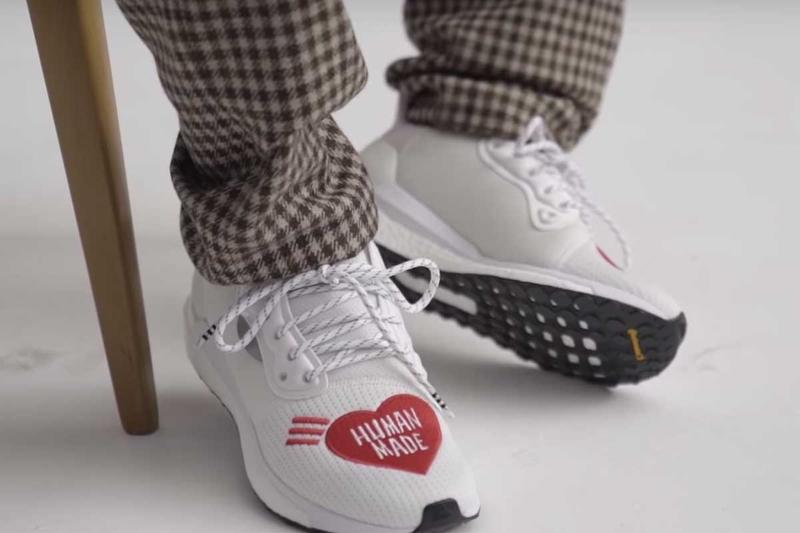 Pharrell Teases HUMAN MADE x adidas SOLARHU Glide ST Sneakers