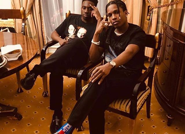 SPOTTED: ASAP Rocky Goes All-Black While in Russia