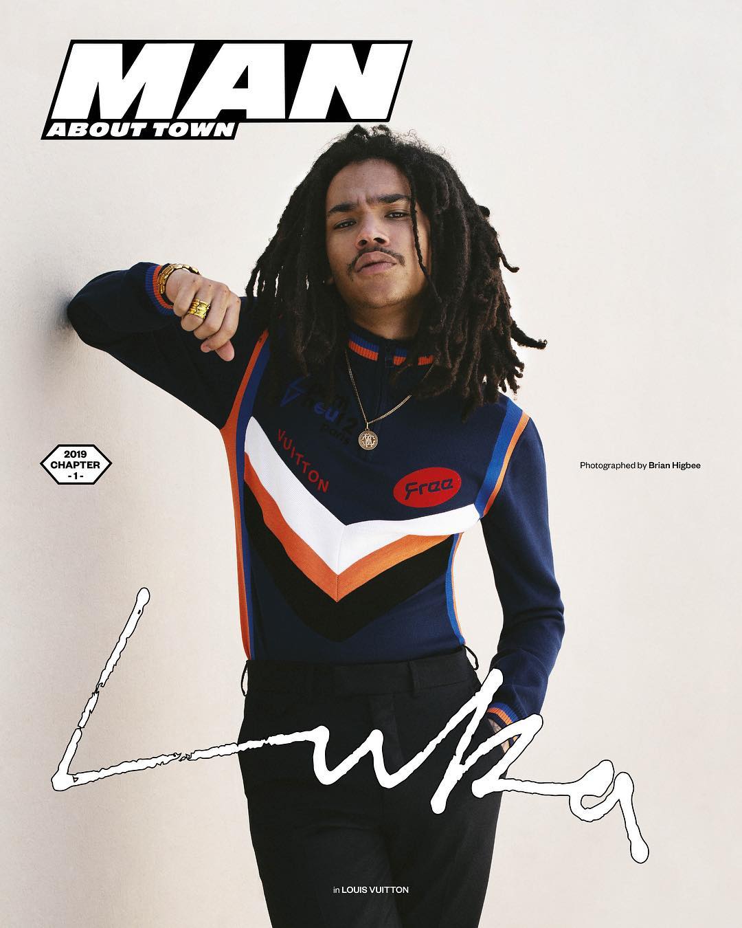 SPOTTED: Luka Sabbat Covers Man About Town Magazine