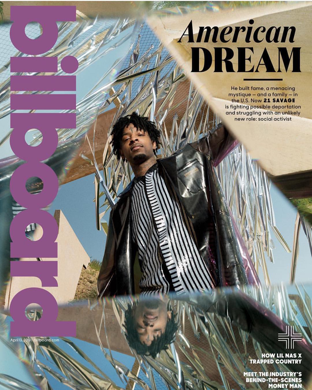 SPOTTED: 21 Savage Covers Billboard Magazine