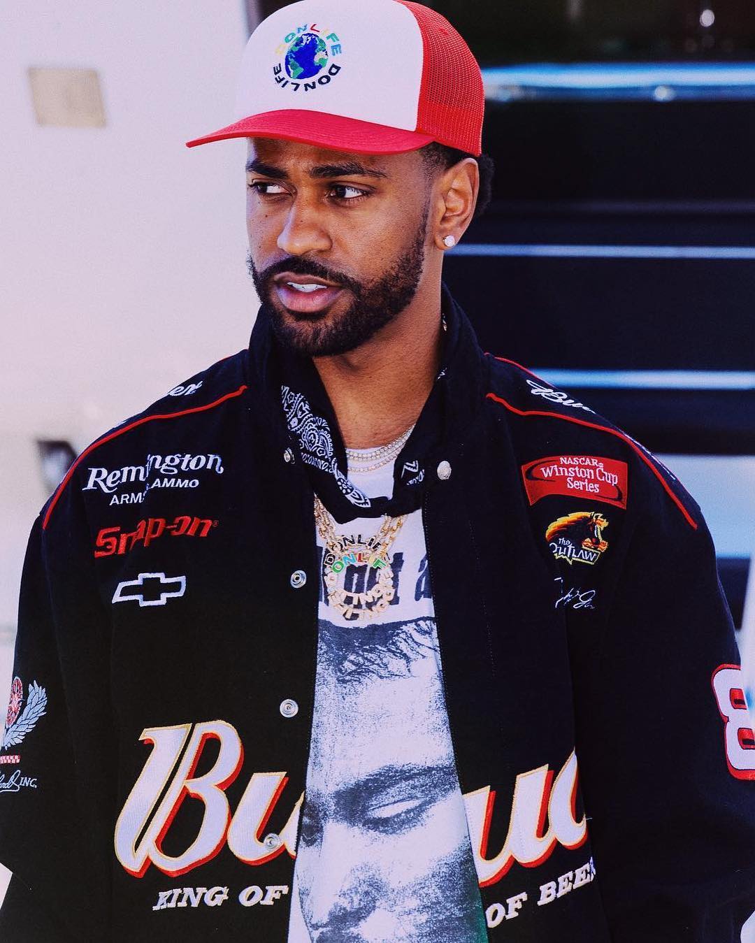 SPOTTED: Big Sean in Vintage Tee & Louis Vuitton by Virgil Abloh