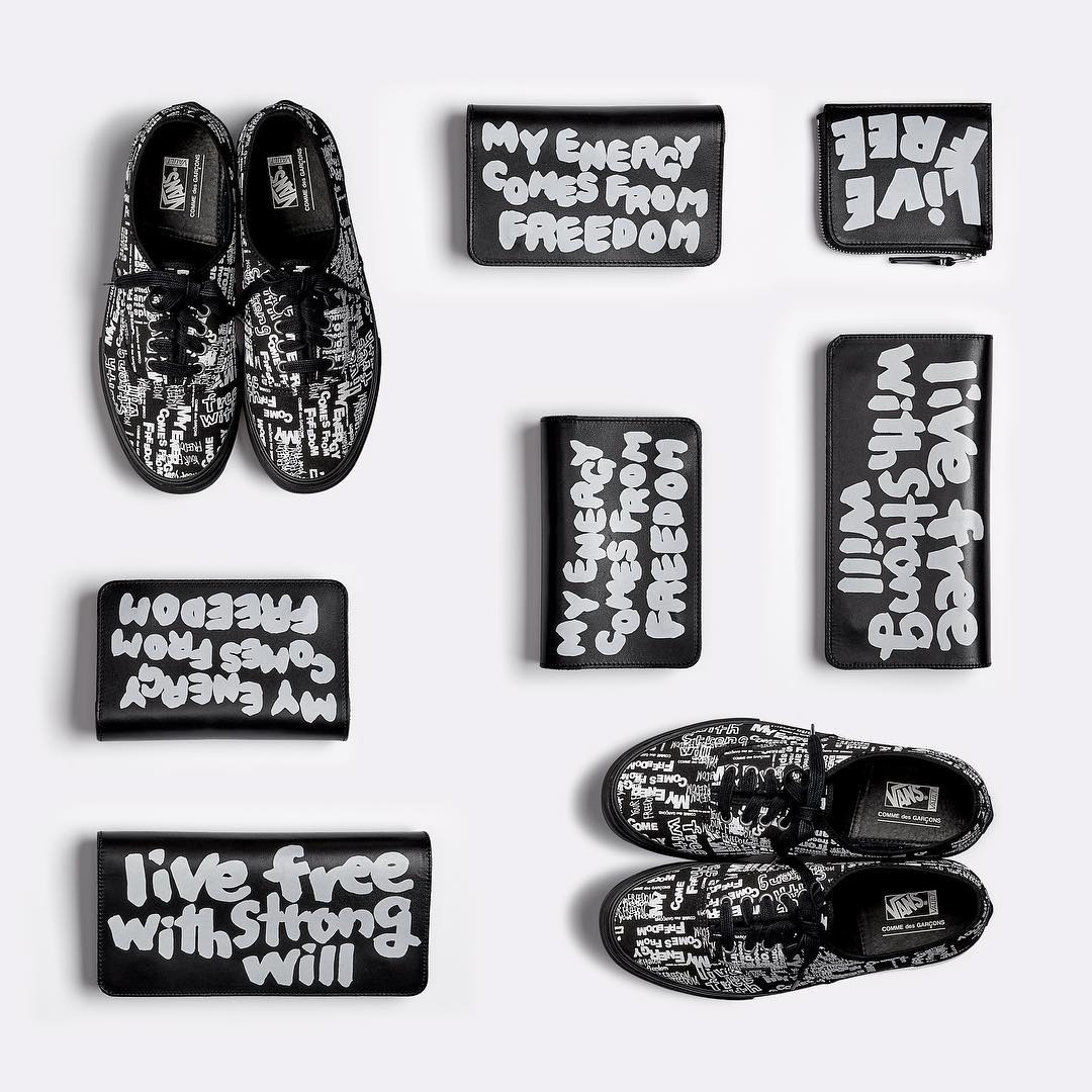 Comme Des Gar ons and Vans Release Uplifting New Collaboration