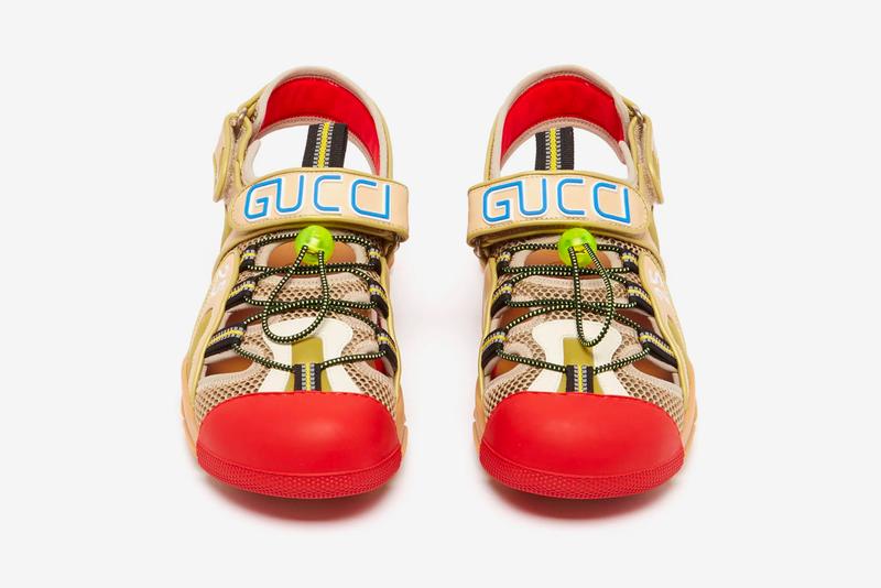 Gucci Drops More Leather & Mesh Sandals for Summer/Spring 2019