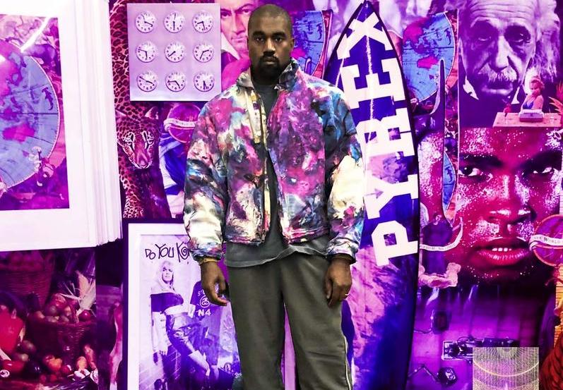 SPOTTED: Kanye West in Hand-Dyed Carhartt Jackets & Black YEEZY 700 Sneakers