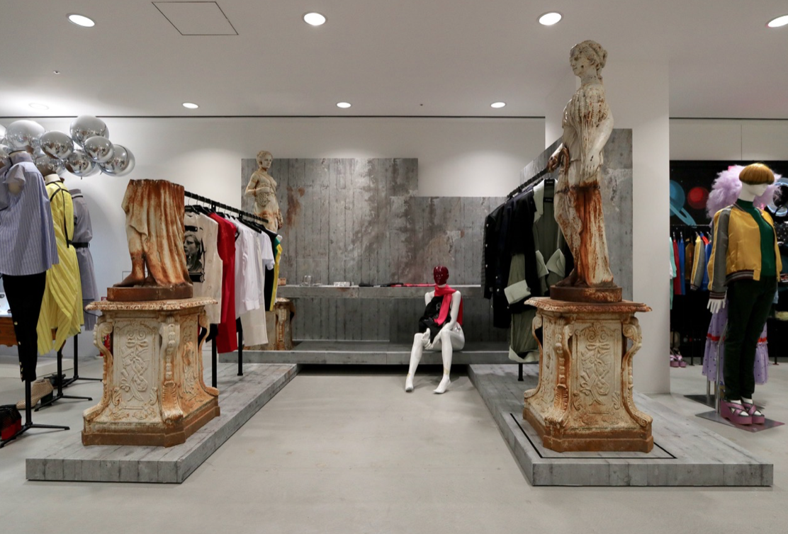 Dover Street Market Ginza Opens new Raf Simons Space