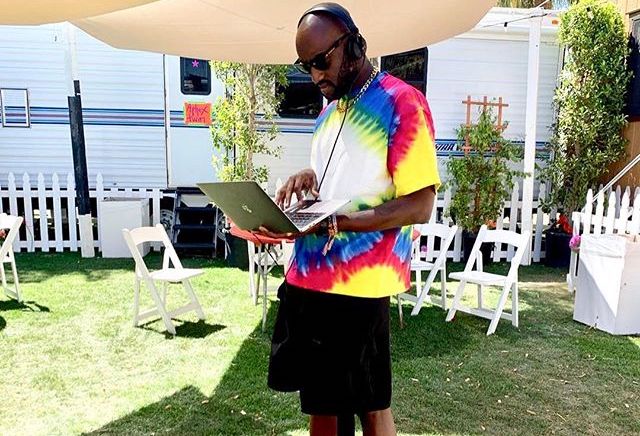 SPOTTED: Virgil Abloh Does Tie-Dye at Coachella