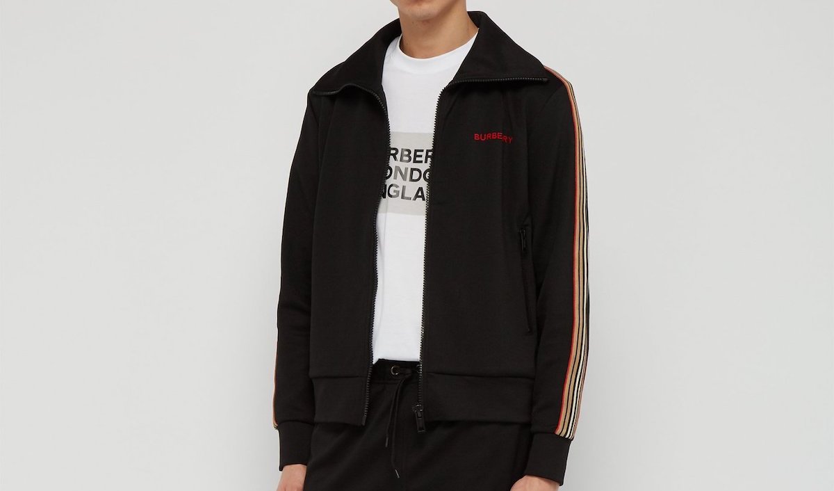PAUSE or Skip: Burberry Striped Track Jacket