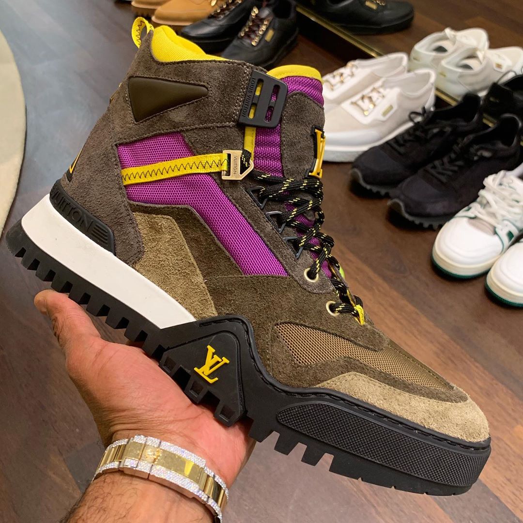 louis vuitton hiking boots