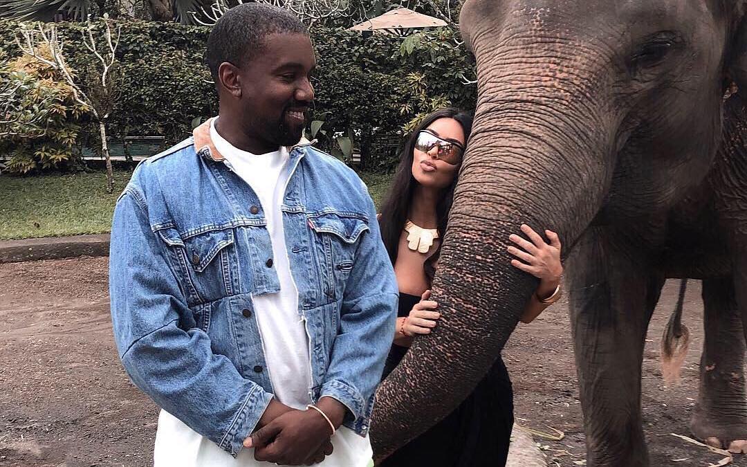 SPOTTED: Kanye West & Kim Kardashian Enjoy Bali in Style