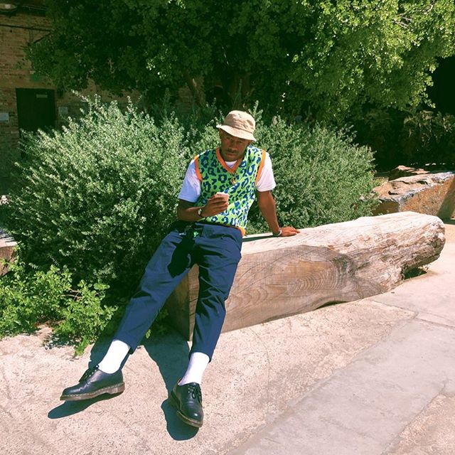 This week in LA, Tyler, the Creator (@feliciathegoat) was spotted