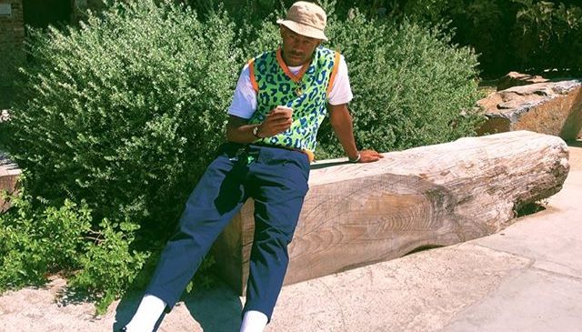 SPOTTED: Tyler, The Creator Poses in Dr Martens & GOLF
