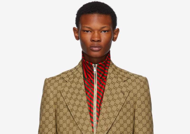Gucci Releases GG Monogrammed Pattern Suit