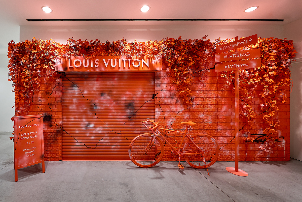 Louis Vuitton's Neon Orange Chicago Pop-Up Emerges as Summer's New