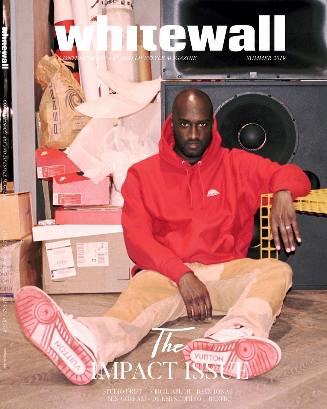 Virgil Abloh Covers the Spring Issue of GQ Style